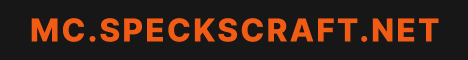SpecksCraft Network Minecraft server banner