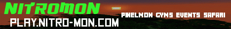 Nitromon Minecraft server banner