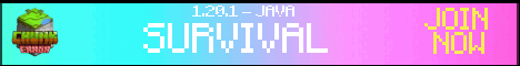 Chunk Error SMP banner Chunk Error SMP Minecraft server banner