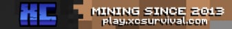 XCraft Survival banner