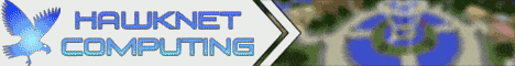 Hawknet SMP Minecraft server banner