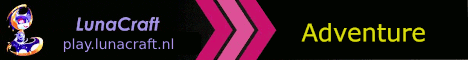 lunacraft Minecraft server banner