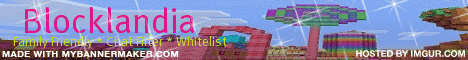 Blocklandia Minecraft server banner