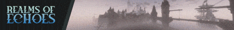 Realms of Echoes Minecraft server banner