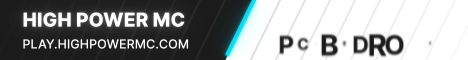 High Power MC Minecraft server banner