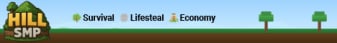 Hill SMP Minecraft server-Banner