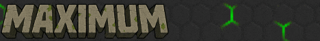 Maximum Gaming Minecraft server banner