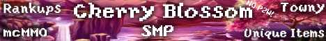Cherry Blossom SMP-Banner