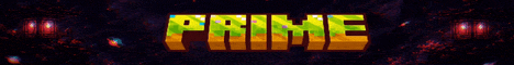 PrimeMC banner PrimeMC Minecraft server banner