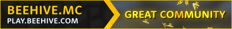 Beehive.mc Minecraft server banner