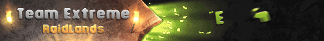 Team Extreme Minecraft server banner