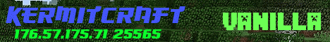 Kermitcraft Minecraft server banner
