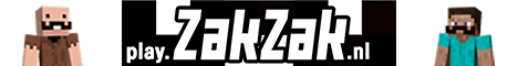 ZakZak Minecraft server banner
