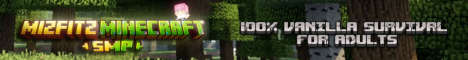Mizfitz Minecraft-Banner