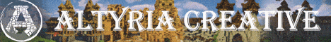 Altyria Medieval Minecraft server banner