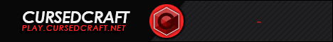 Cursed Network Minecraft server banner