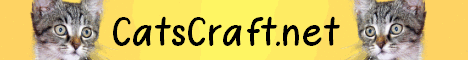 CatsCraft Minecraft server banner