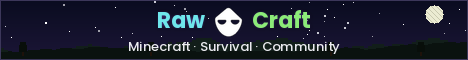 RawCraft banner