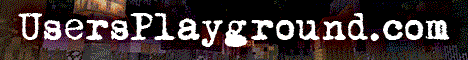 Users Playground Minecraft server banner