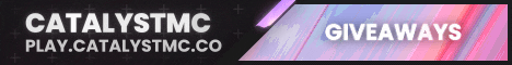 CatalystMC banner CatalystMC Minecraft server banner