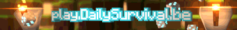 Dailysurvival Minecraft server banner