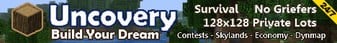 Uncovery Minecraft-Banner