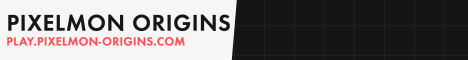 Pixelmon Origins Minecraft server banner