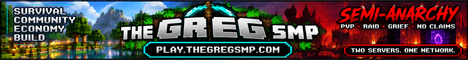 The Greg SMP banner