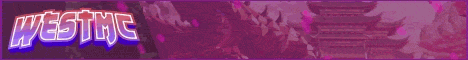 WestMC Minecraft server banner