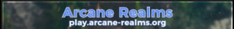 Arcane Realms SMP banner