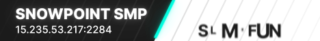Snowpoint SMP Minecraft server banner