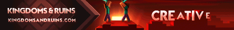 Kingdoms and Ruins Minecraft server banner