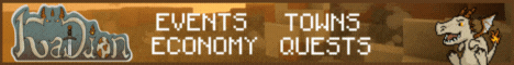 KaDion Minecraft server banner