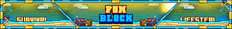Funblock Minecraft server banner