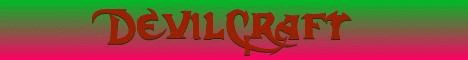 DevilCraft Minecraft server banner