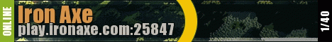 Iron Axe-Banner