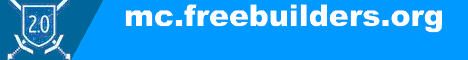 Freebuilders banner Freebuilders Minecraft server banner