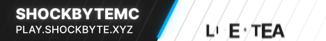 ShockbyteMc Minecraft server banner