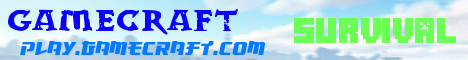 GameCraftMC.join-mc.net Minecraft server banner