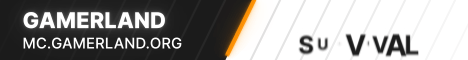 Gamerland Minecraft server banner