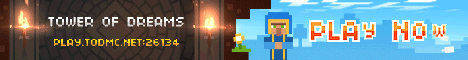 Tower of Dreams Minecraft server banner