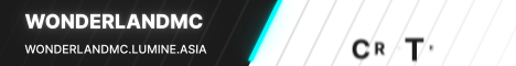 WonderLandMC banner
