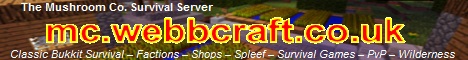 The Mushroom Co. Survival-Banner