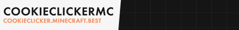 CookieClickerMC Minecraft server banner