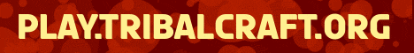 TribalCraft - Tropical Minecraft server banner