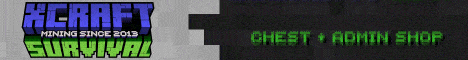 XCraft Survival-Banner