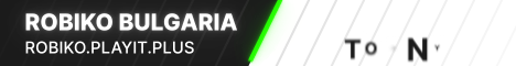 Robiko Bulgaria Minecraft server banner