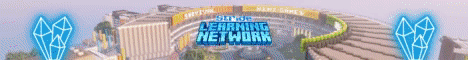 Stride Learning Network Minecraft server banner