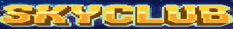 SKYCLUB Minecraft server banner