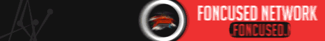 Foncused Network Minecraft server banner